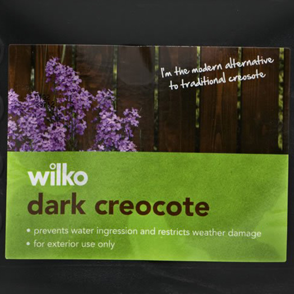 Wilko Creocote Dark Brown Exterior Wood Treatment 4L Image 4
