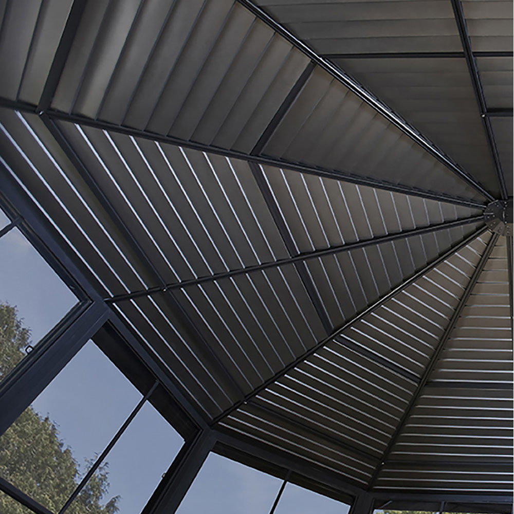 Sojag Charleston 3.7 x 3.7m Grey Solarium Image 4