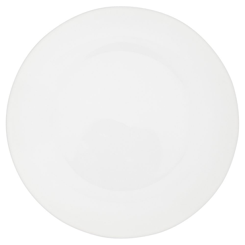 Wilko White Coupe Side Plate Image 1