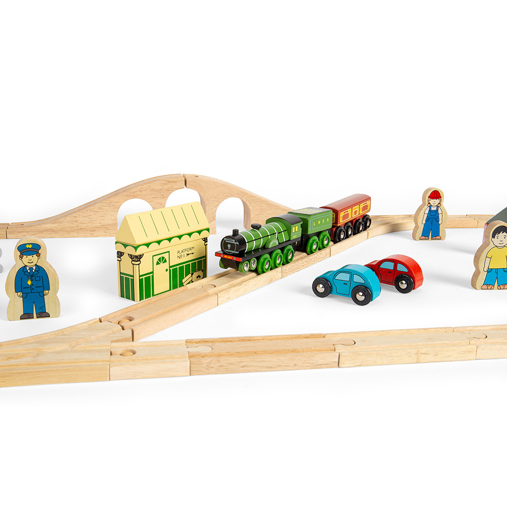 BigJigs Toys Rail Flying Scotsman Train Set Image 6