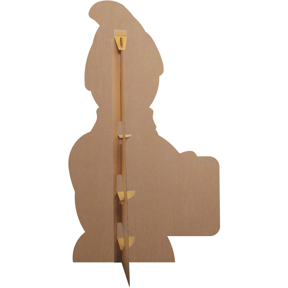 Star Cutouts Snowman with Sign Christmas Cardboard Cutout 6ft Image 2