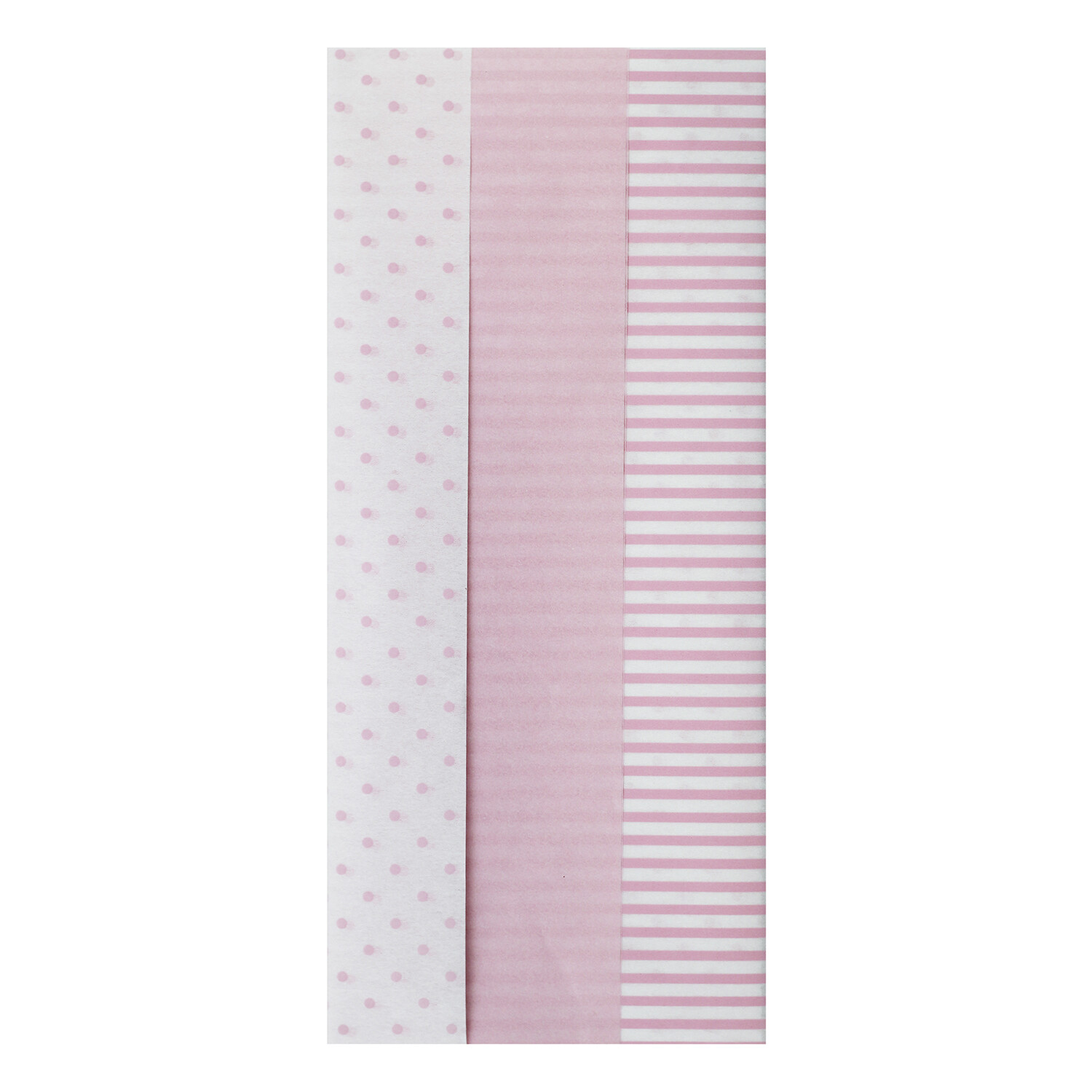 Pack of 6 Baby Pink Tissue Paper Image