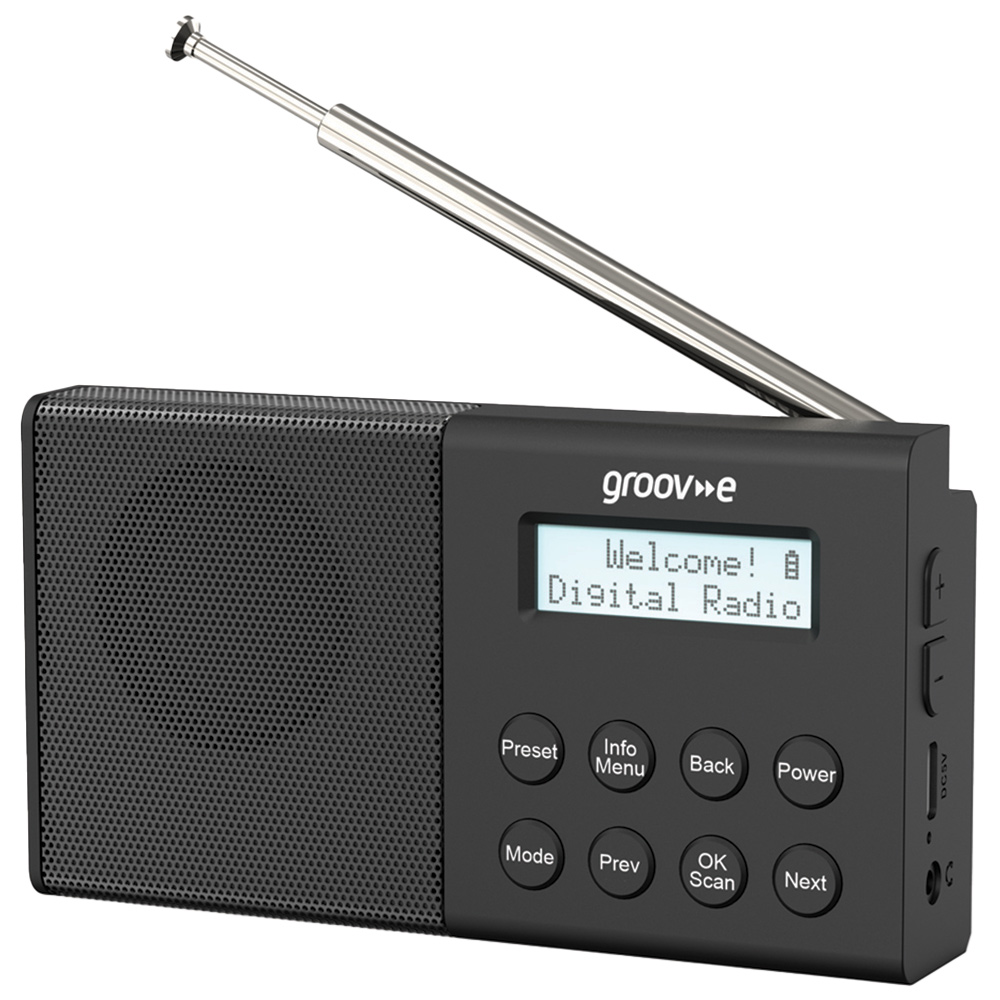 Groov-e Geneva Portable DAB and FM Digital Radio Image 5
