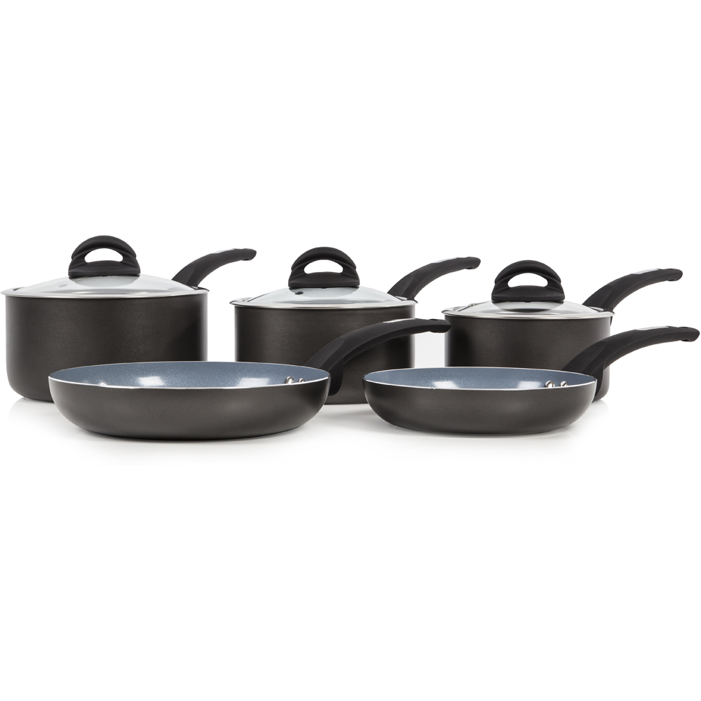 Tower 5 Piece Cerasure Graphite Pan Set Image 1