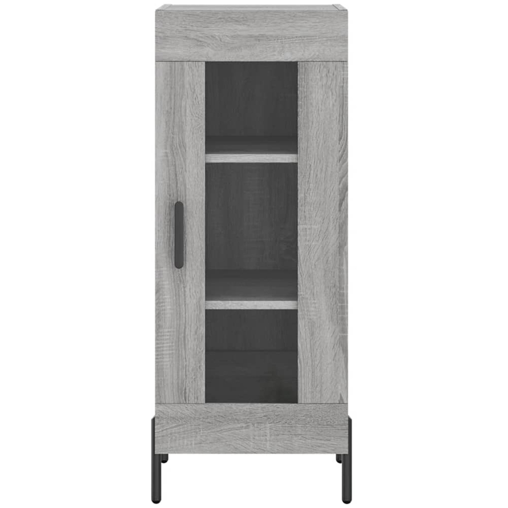 vidaXL 2 Door Grey Sonoma Highboard Image 6