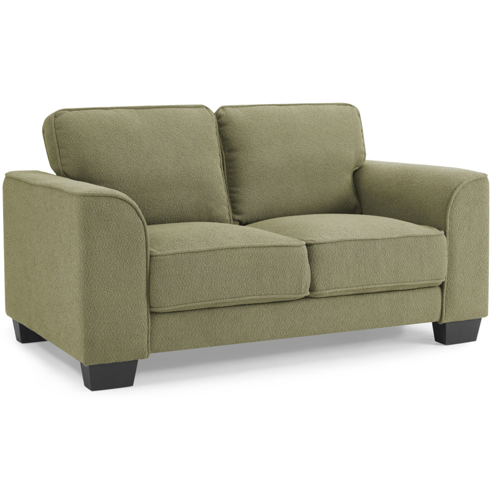 Home Detail Jada 2 Seater Sage Green Boucle Sofa Image 2