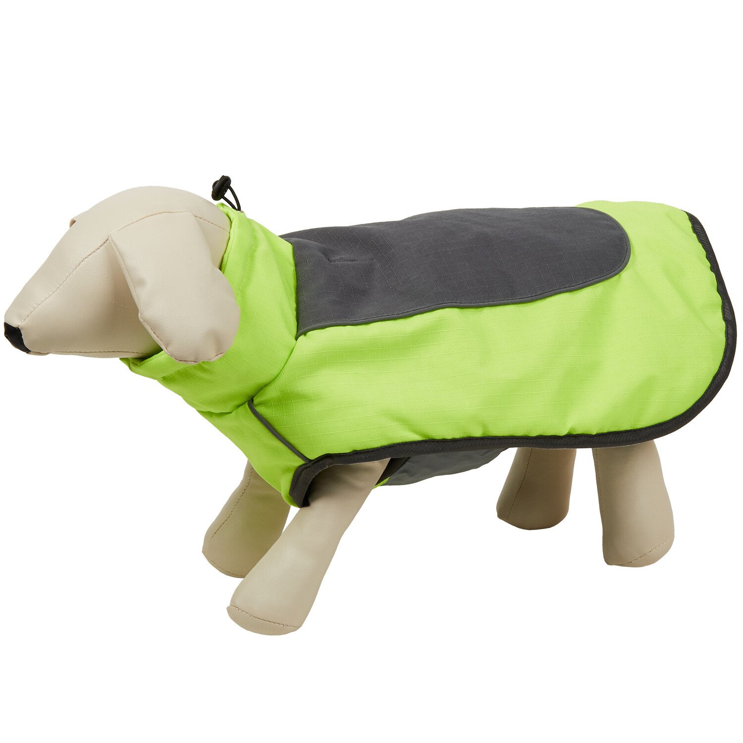 Padded High Vis Dog Coat - Yellow / XXXL Image 1