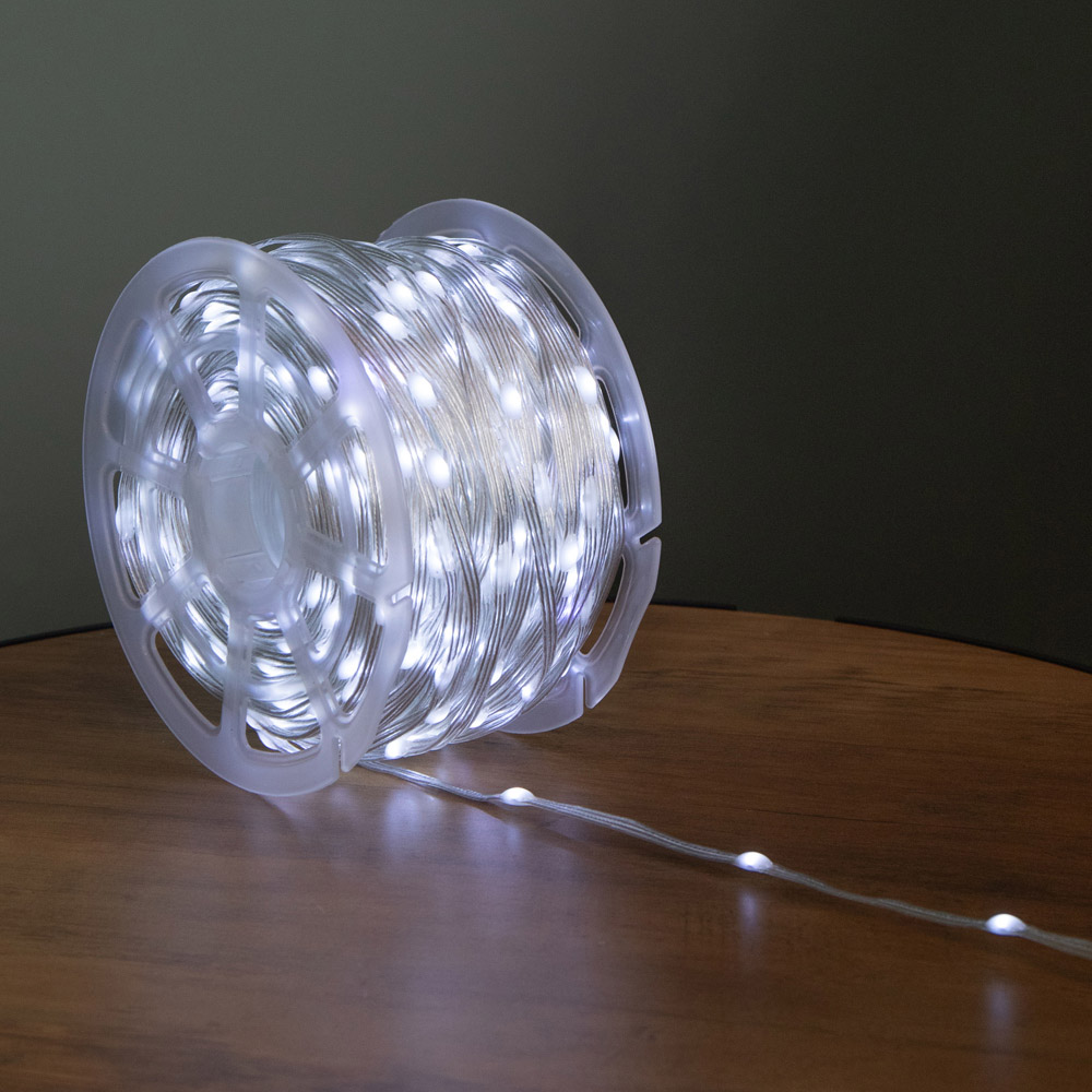 Samuel Alexander 1000 Warm White and Cool White LED Light Up Christmas String Light 75m Image 4