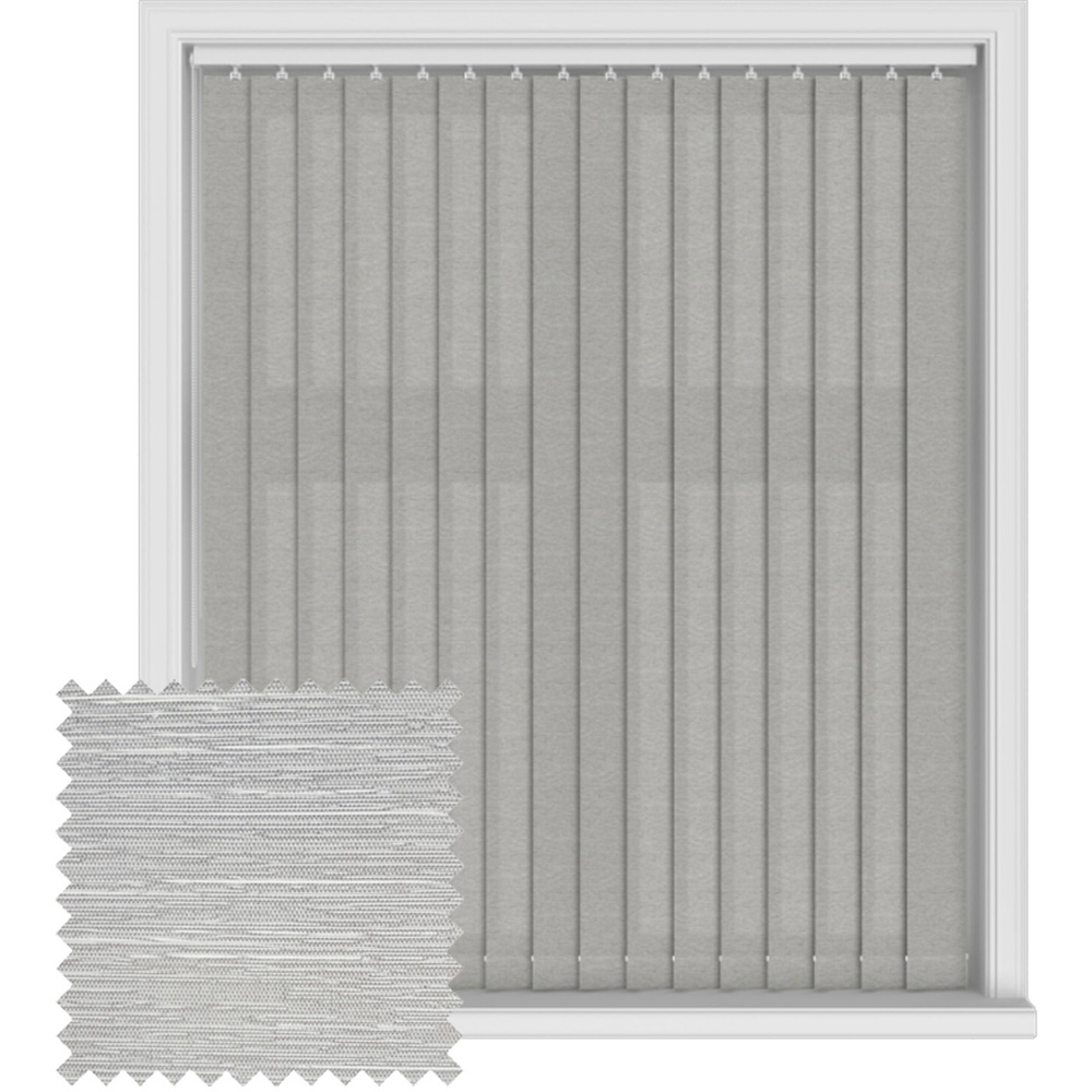 Vertical Blinds Grey 2.44 x 1m Image 5