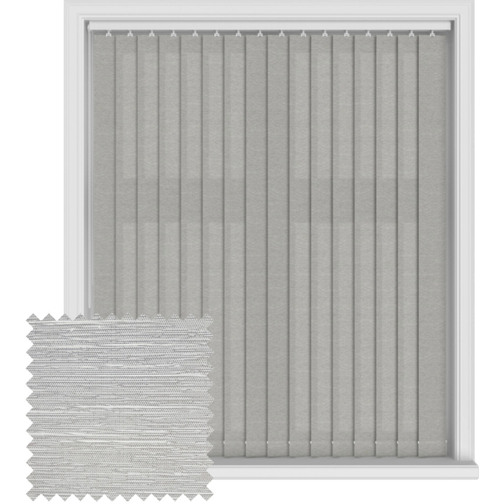 Vertical Blinds Grey 1.22 x 1m Image 5