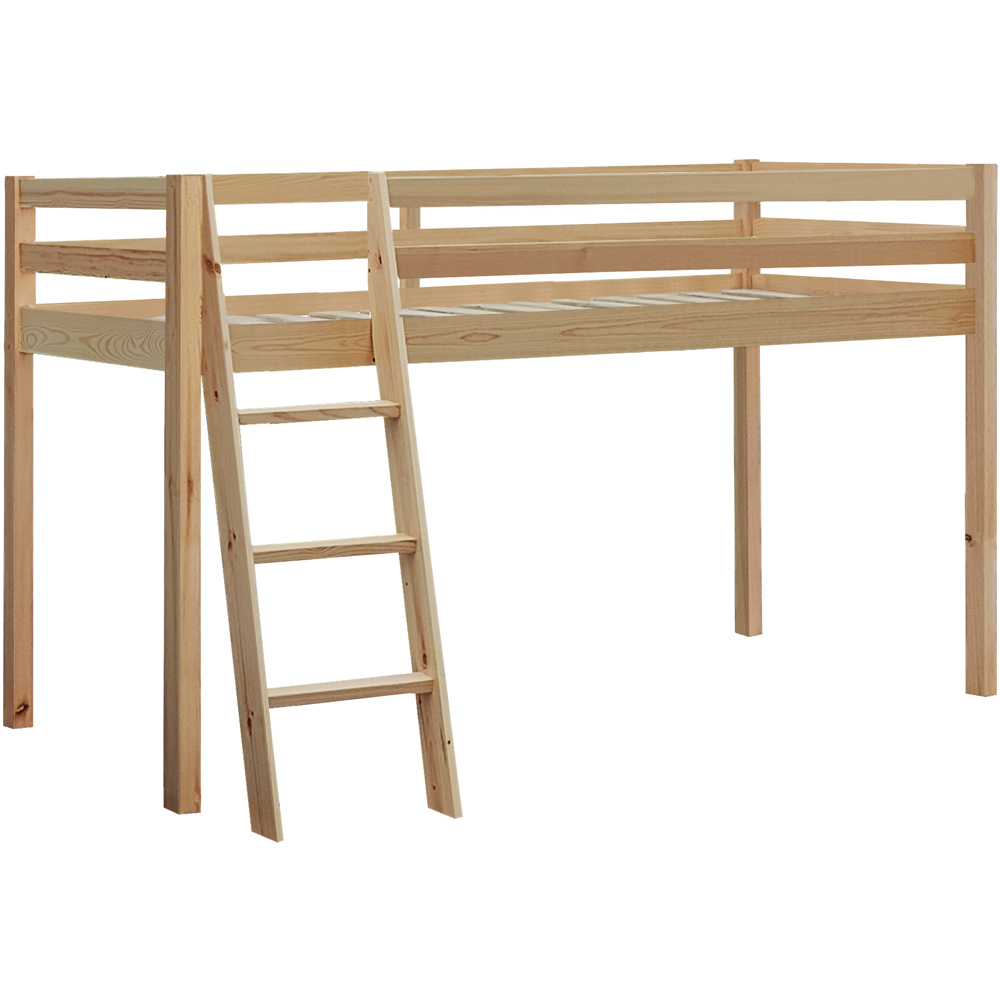 Brooklyn Single Natural Mid Sleeper Bed Image 2