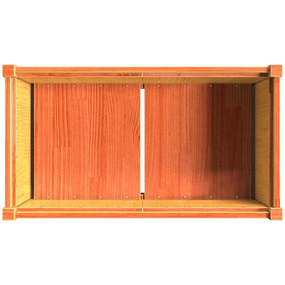 vidaXL Brown Solid Pine Wood Garden Planter 70 x 90 x 50cm Image 7
