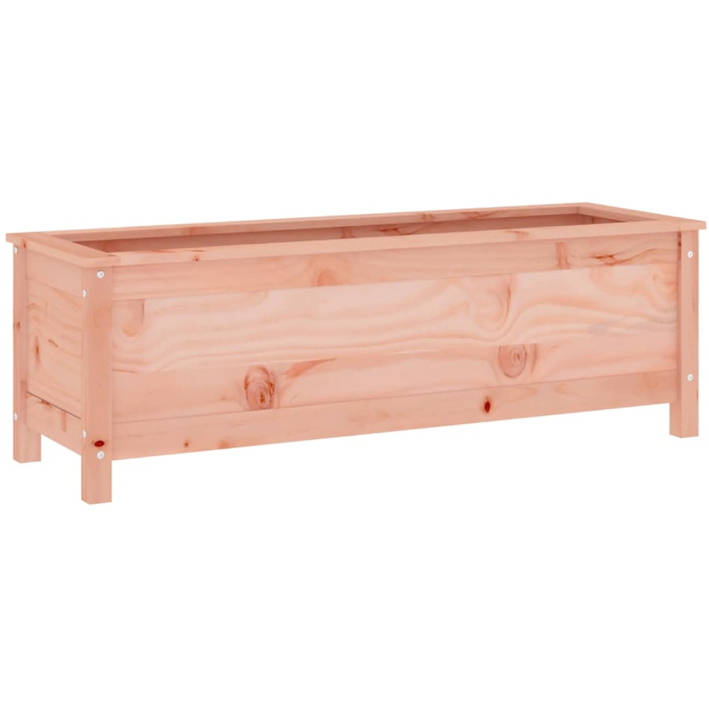 vidaXL Natural Solid Douglas Wood Raised Garden Bed 119.5 x 40 x 39cm Image 5