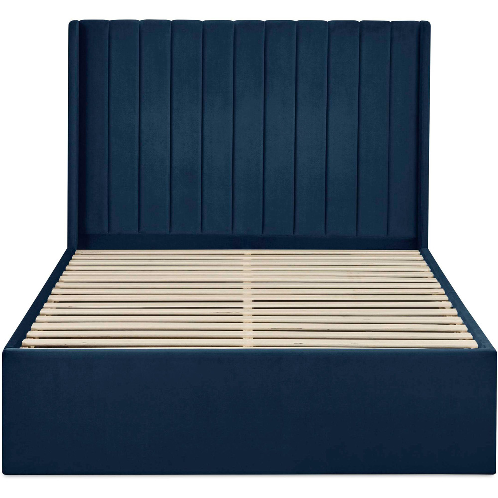 Julian Bowen Leila Royal Blue Double Bed with Dual Storage Door Image 4
