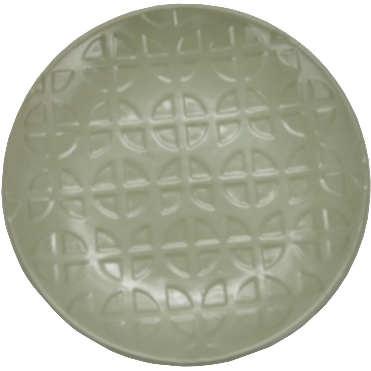 Geo Debossed Side Plate - Sage Image 2