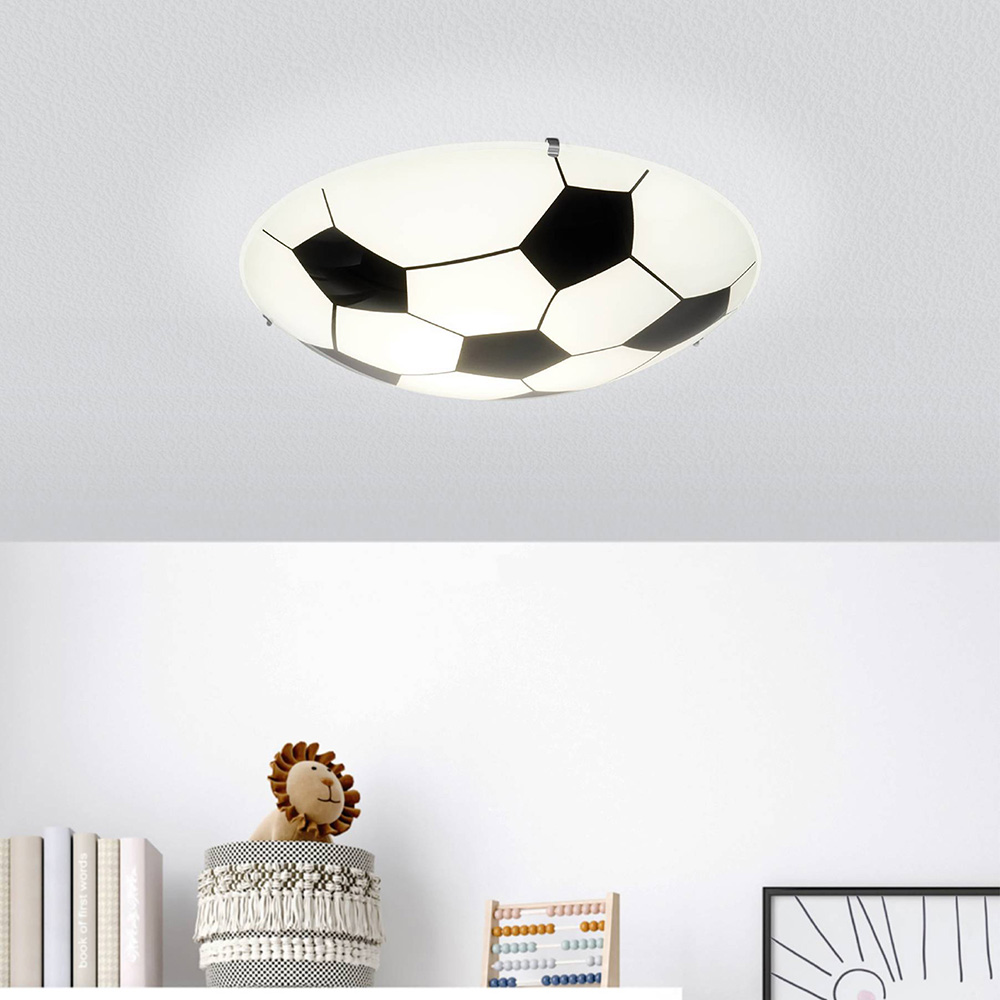 EGLO Junior 1 Football Wall and Ceiling Light Image 2
