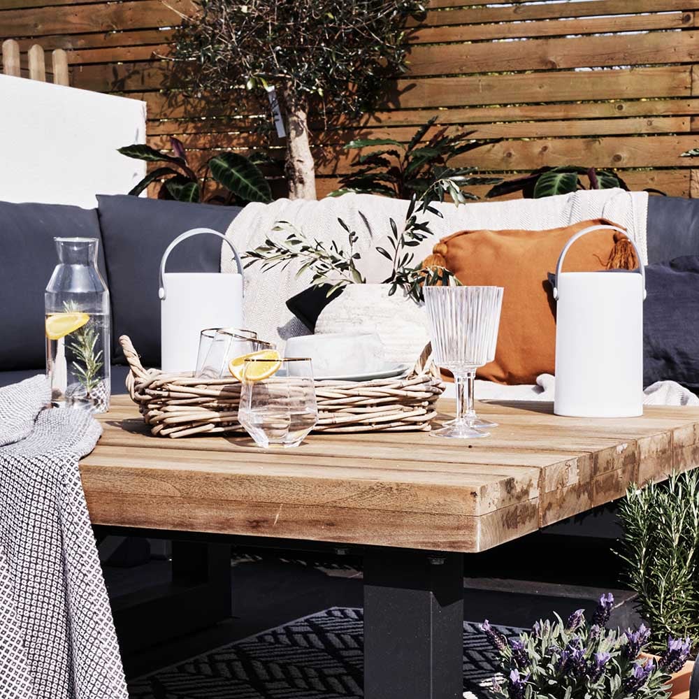 ValueLights Daomu 2 Pack White Mushroom Table Lantern Image 6