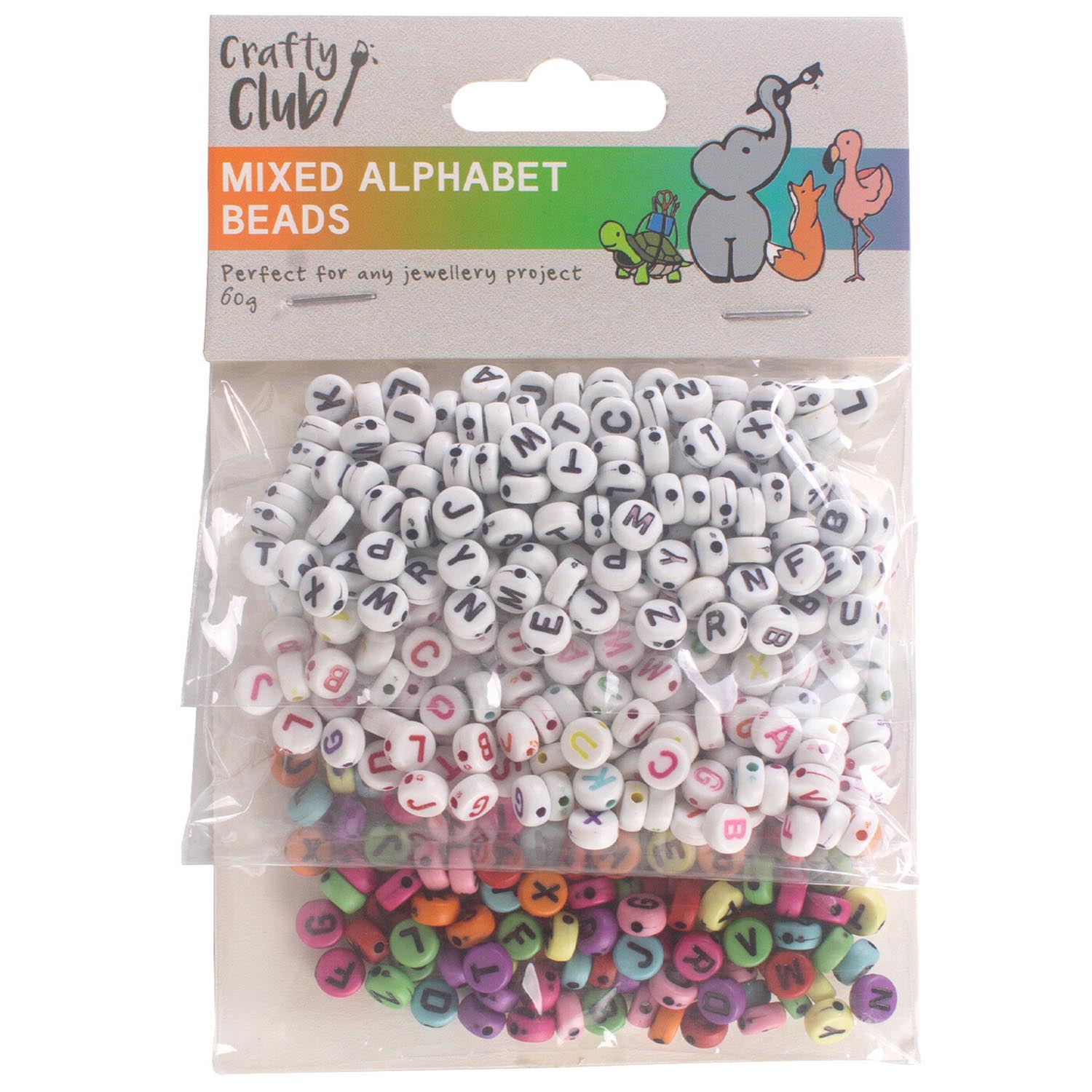 Mixed Alphabet Beads Image