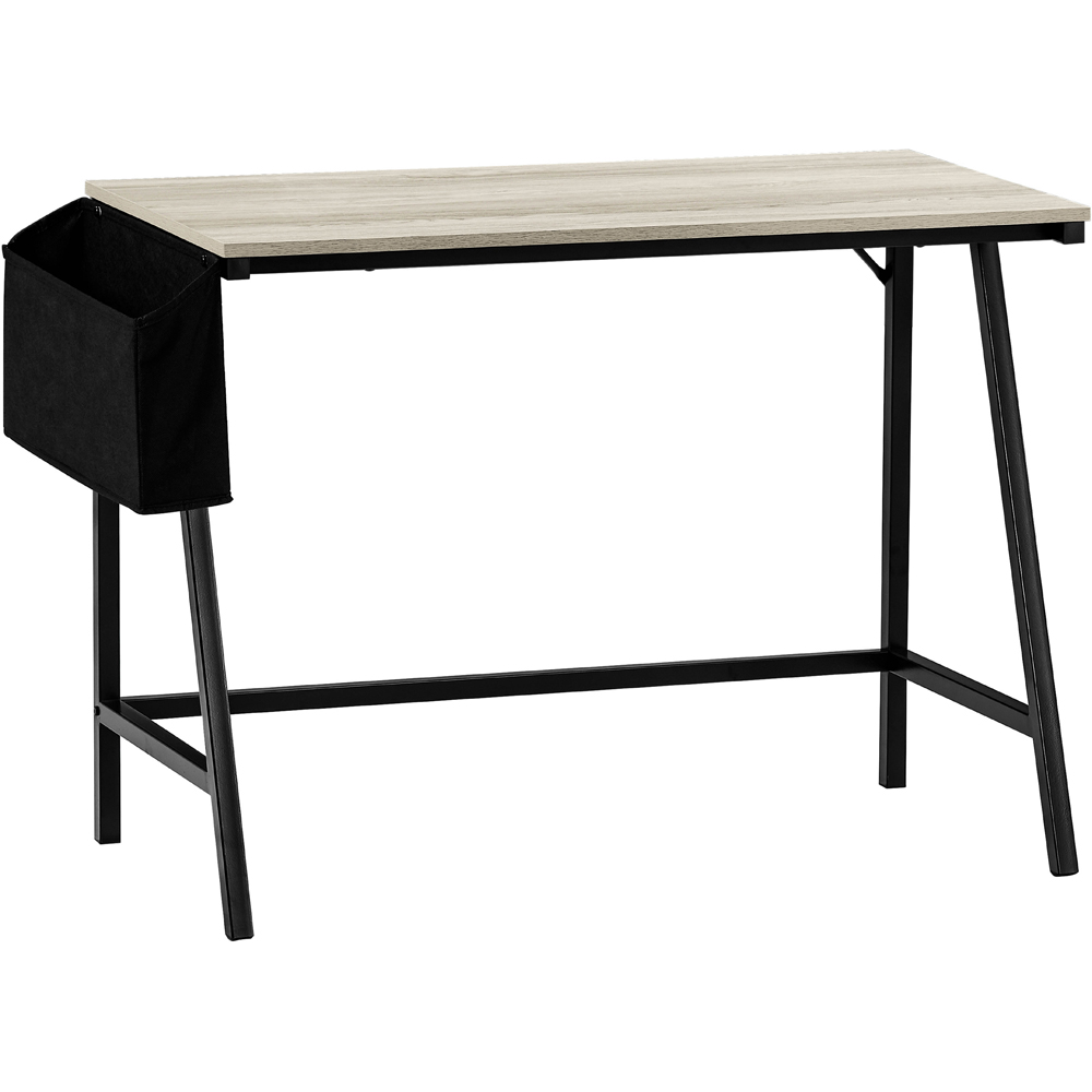 Vida Designs Brooklyn Grey Small Computer Desk Image 2