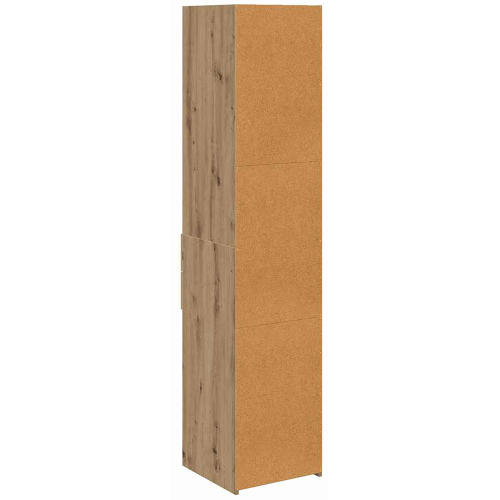 vidaXL 2 Drawer 5 Shelf Artisan Oak Highboard Image 7