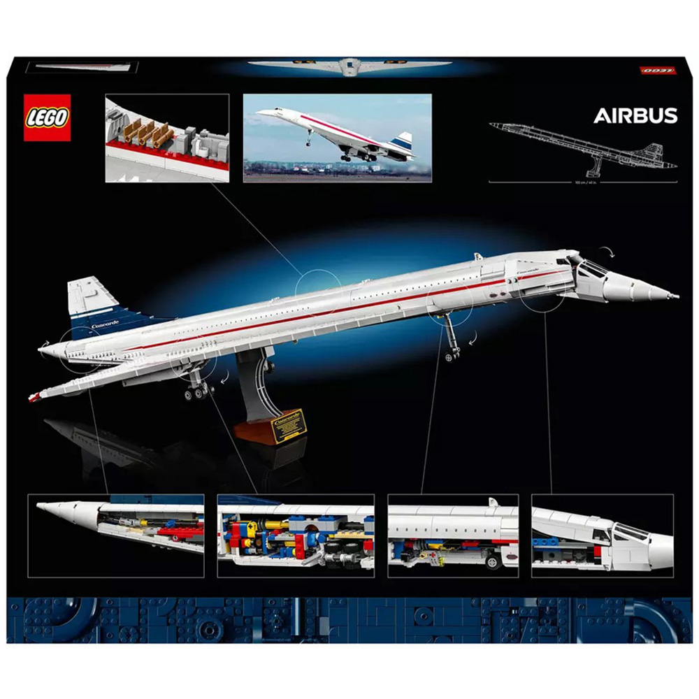 LEGO Icons 10318 Concorde Building Kit Image 1
