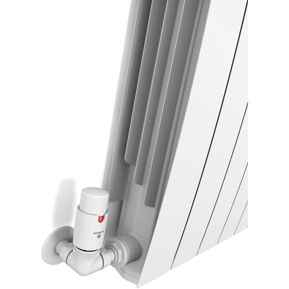 Terma Bergamo 4995BTU Matt White 13 Section Radiator 590 x 1040mm Image 5