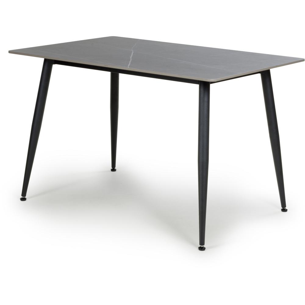 Monaco 4 Seater Dining Table Grey Image 2