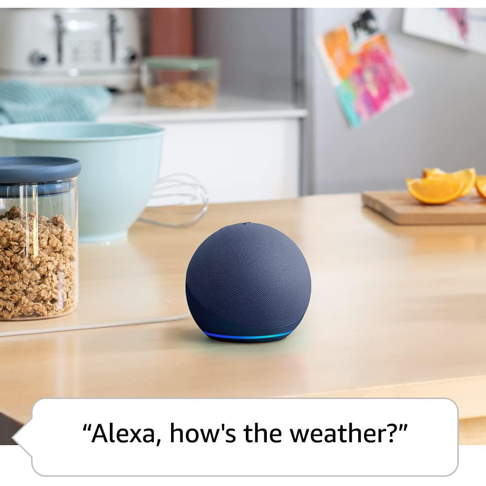 Amazon Echo Dot Smart Speaker with Alexa Charcoal Image 3