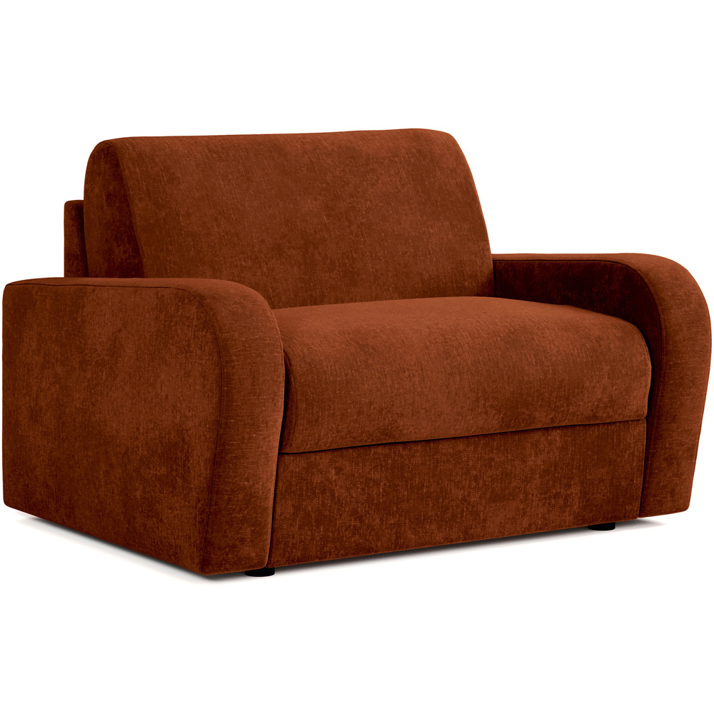 Jay-Be Deco Cosy Chenille Foxy Snuggler Sofa Bed with e-Sprung Mattress Image 2