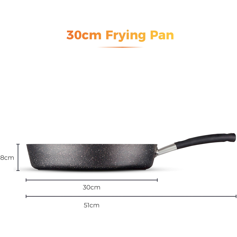Tower Precision 30cm Black Forged Aluminium Non-Stick Frying Pan Image 9
