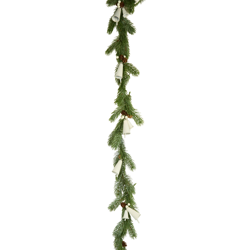 Scandi Garland with White Bells Image 1