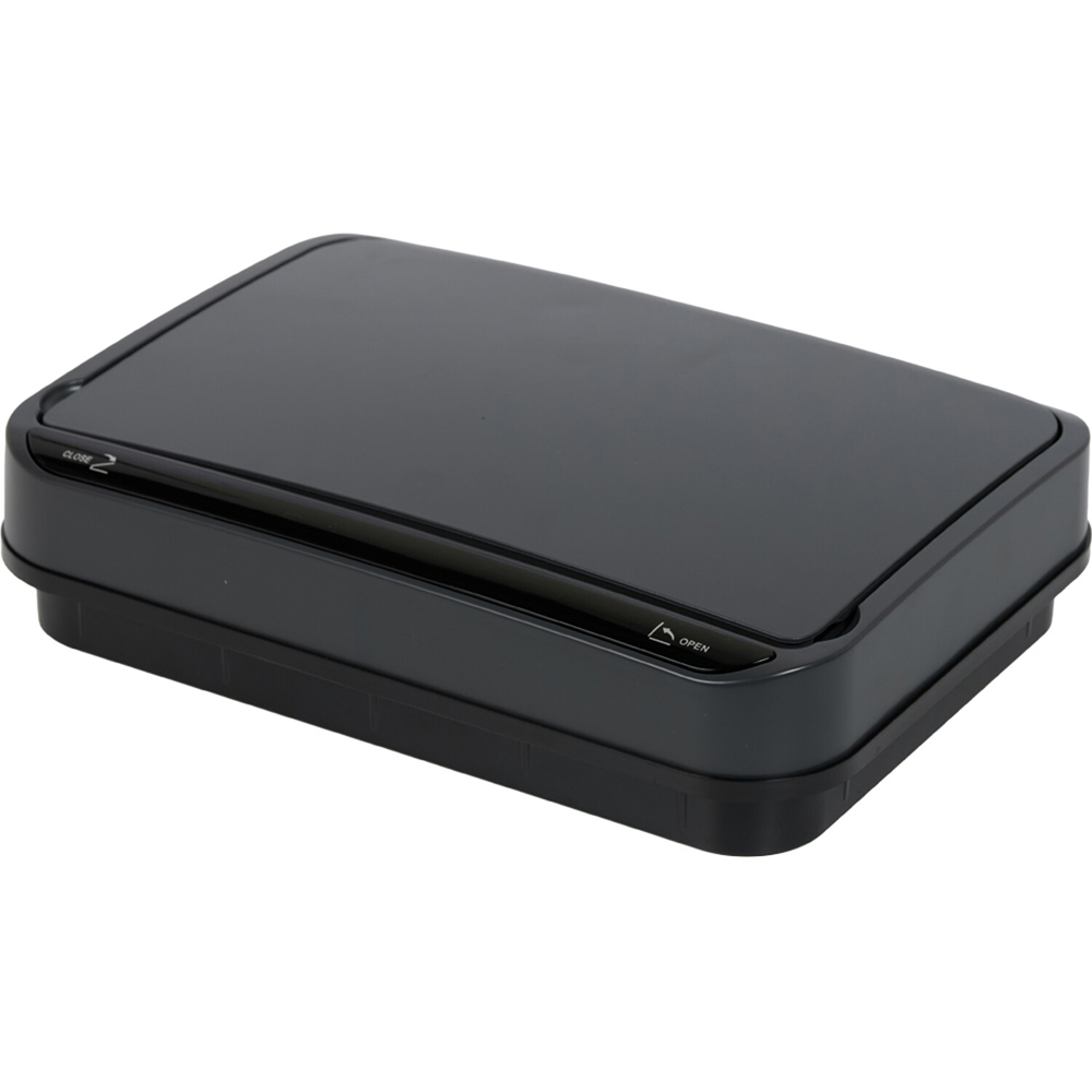 Living Solutions Sensor Bin Dark Grey Image 8