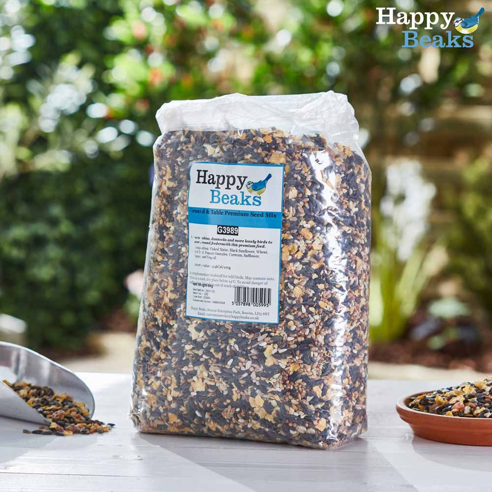 Happy Beaks Premium Ground and Table Seed Mix 5kg Image 2