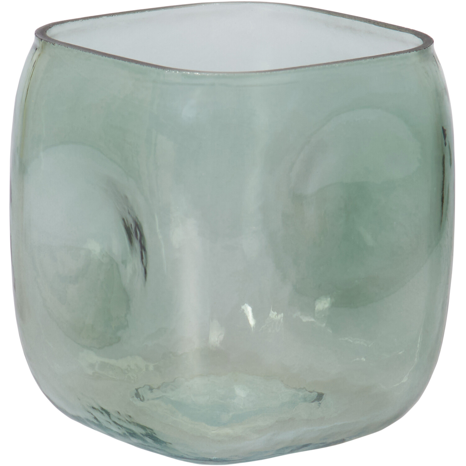 Square Glass Vase / Hurricane Image 2