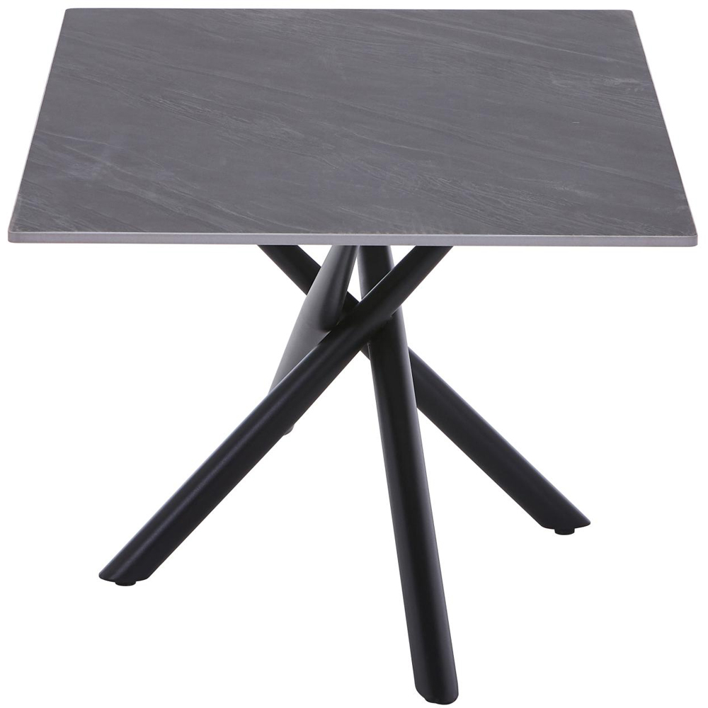 wilko Arlo Grey Wood Grain Ceramic Coffee Table Image 4