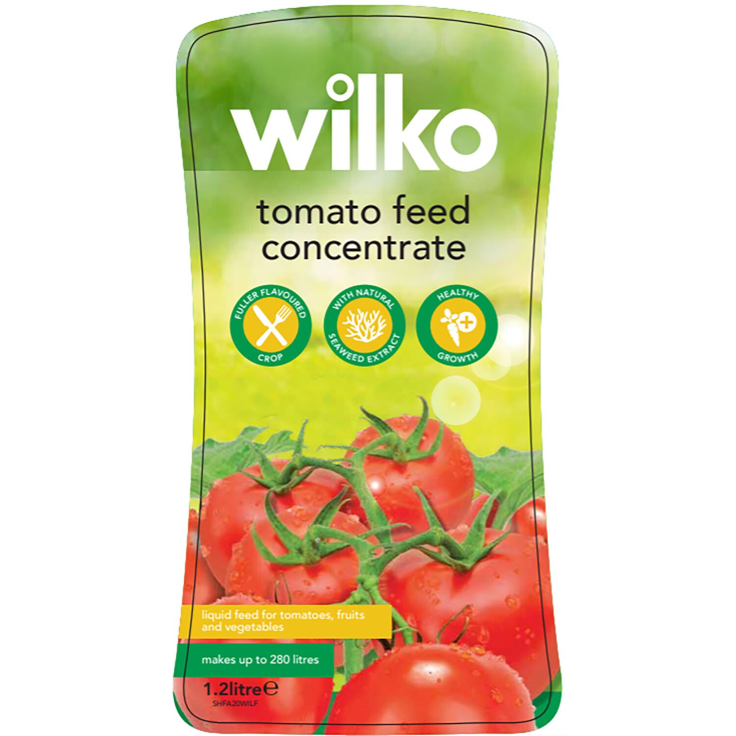 wilko Liquid Tomato Feed 1.2L - Green Image 1