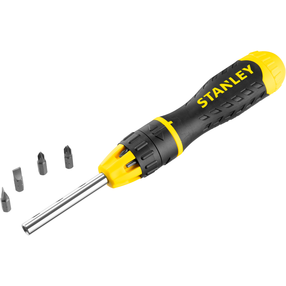 Stanley Multiple Ratchet Screw Driver and Bits Image 1