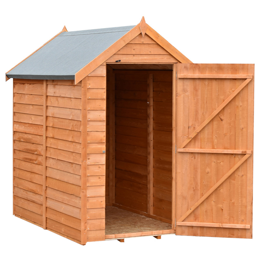 Shire 6 x 4ft Dip Treated Overlap Shed Image 3