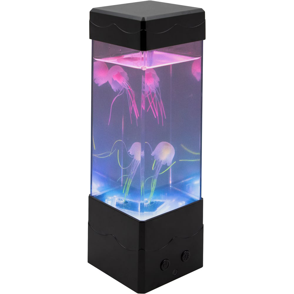 Global Gizmos Square Jellyfish Aquarium Lamp 9 inch Image 4