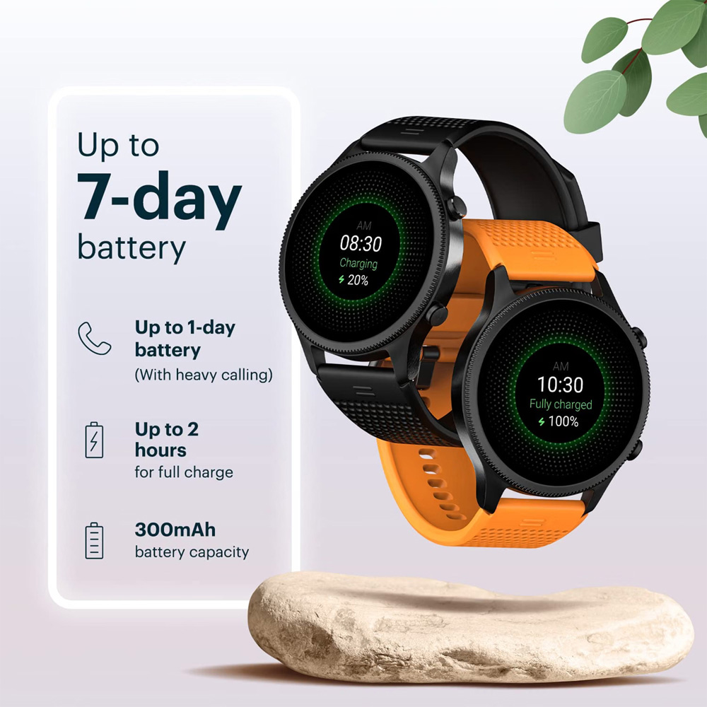 Noise NoiseFit Halo Forest Green Smartwatch Image 9