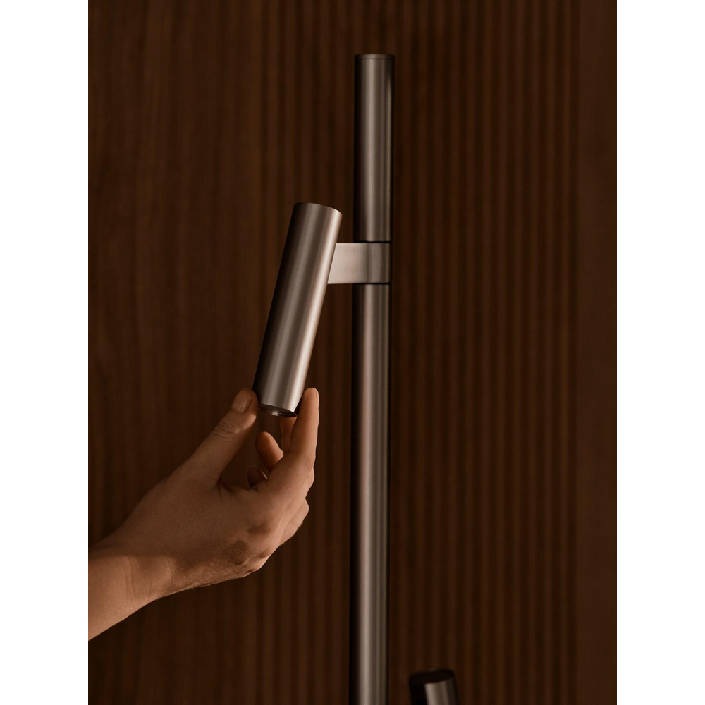 Nordlux Makoto 2 Light Satin Chrome Floor Lamp Image 7