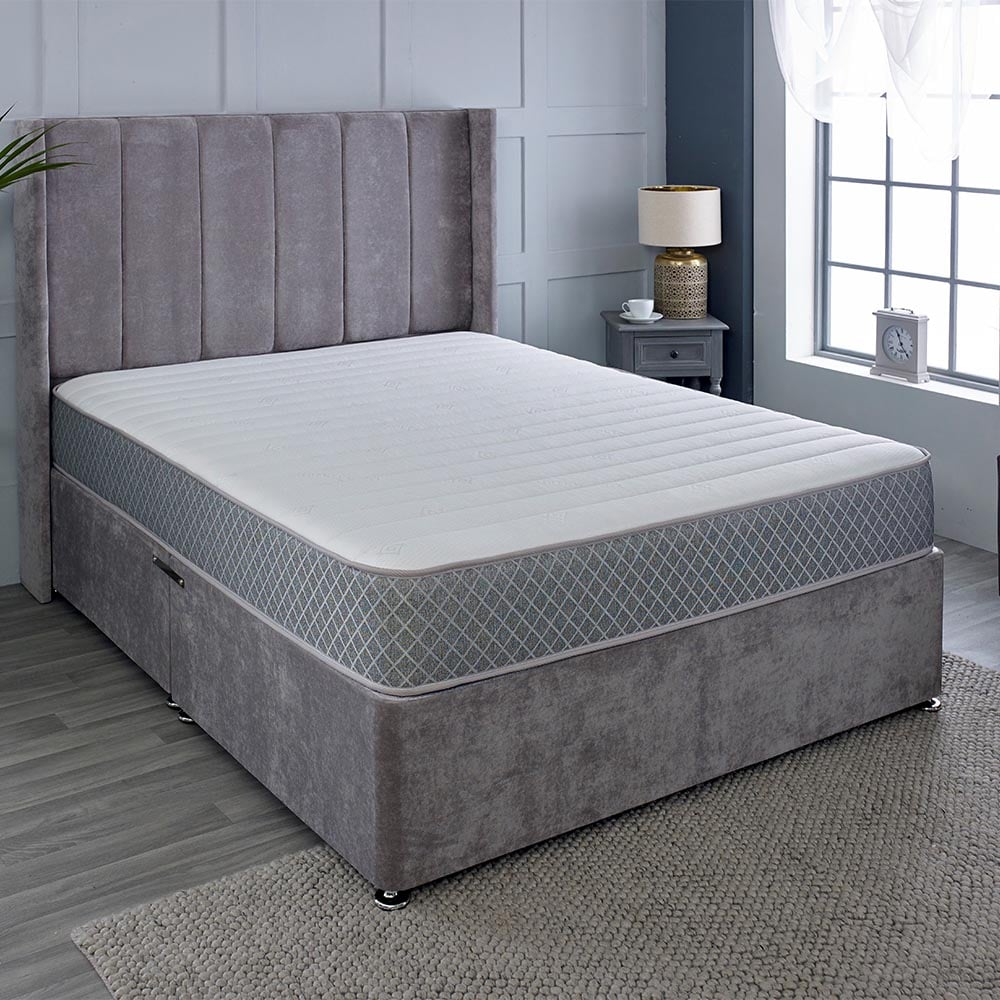 Starlight Beds Double Straight Line Hybrid Memory Foam and Spring Mattress Image 2