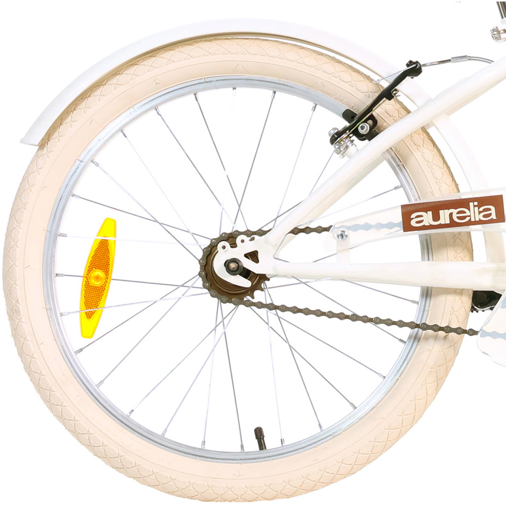 Dino Bikes 20 inch White Retro Kids Bike Image 7