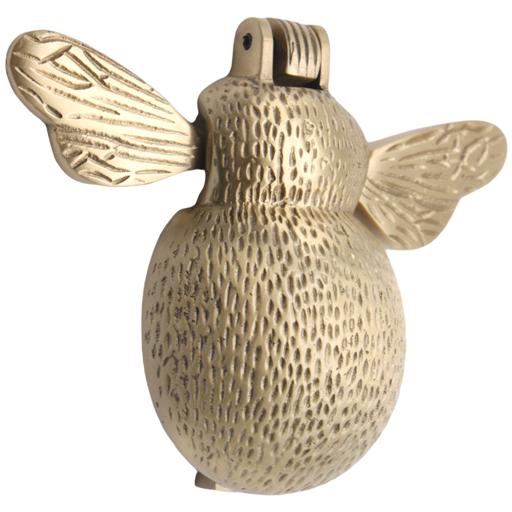 Spira Brass Satin Brass Bumble Bee Door Knocker Image 1