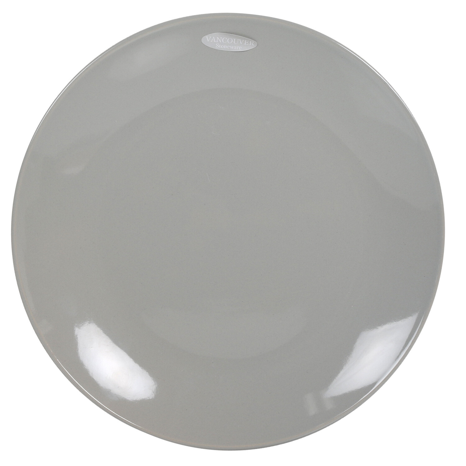Vancouver Grey Dinner Plate Wilko