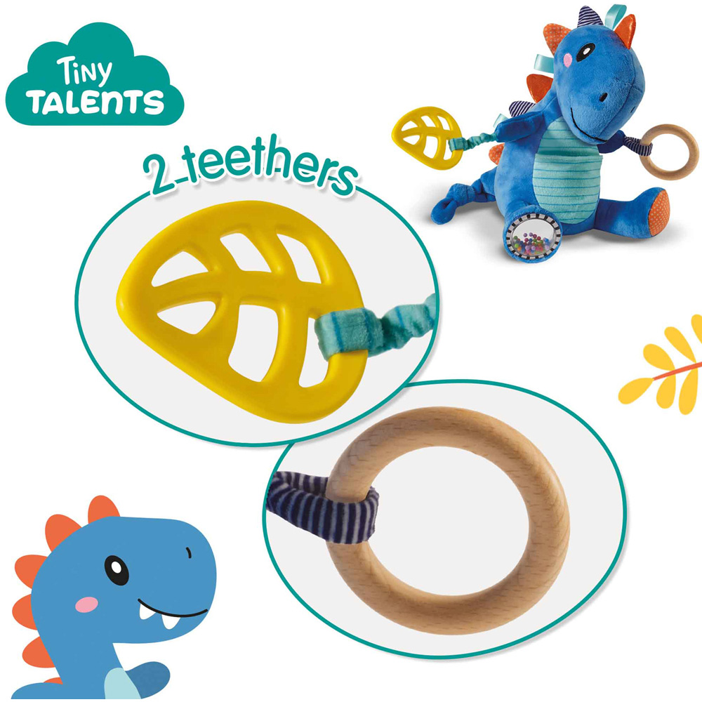 SES Creative Tiny Talents Tex T-Rex Sensory Play Tools Set Image 4