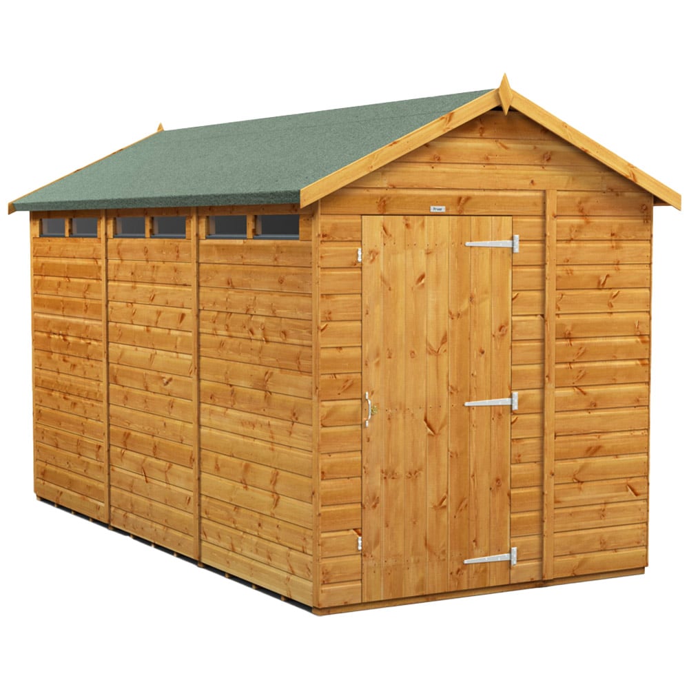 Power Sheds 12 x 6ft Apex Security Shed Image 1