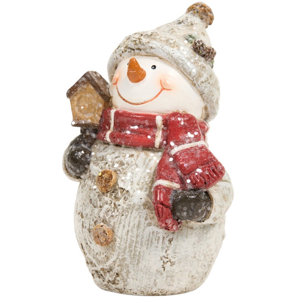 Scandi Snowman Decoration Image 3