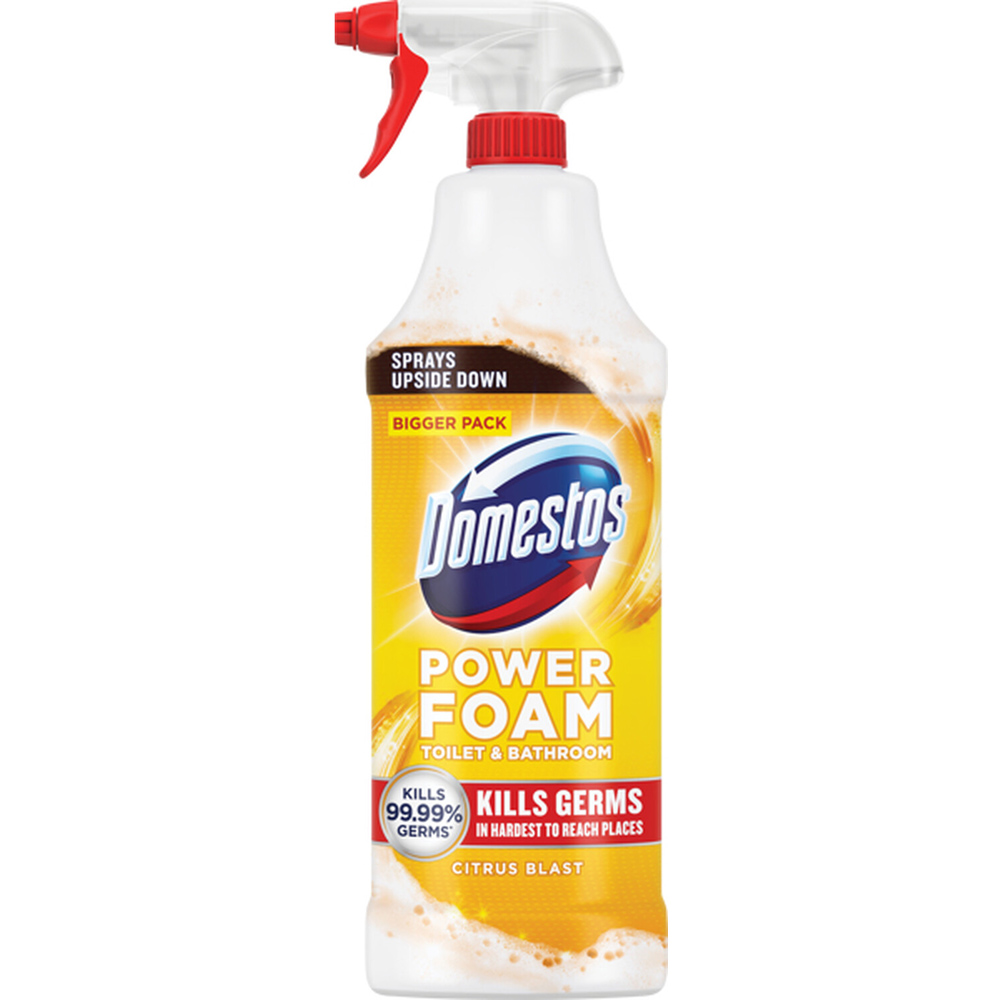 Domestos Toilet and Bathroom Power Foam Image