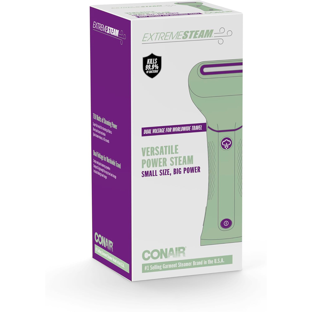 Conair Green Power Steam Dual Voltage Steamer Image 2